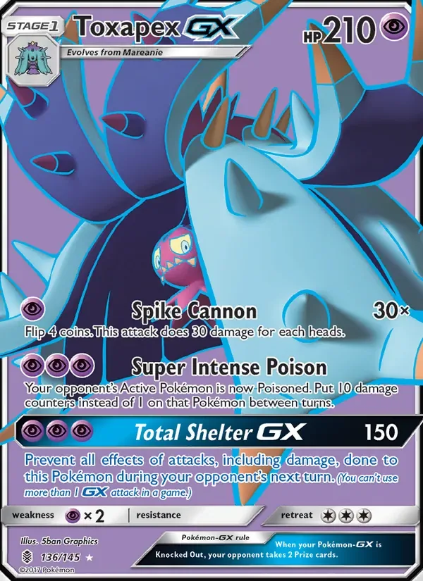 Toxapex GX, Guardians Rising