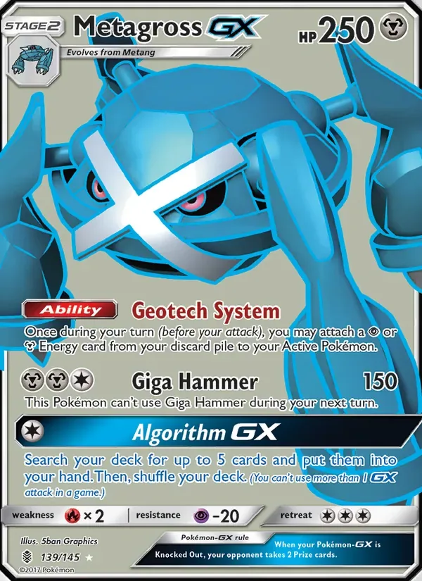 Metagross GX, Guardians Rising