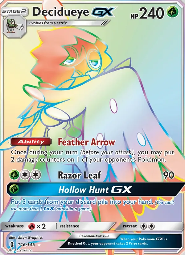 Decidueye GX, Guardians Rising