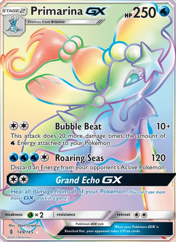 Primarina GX, Guardians Rising