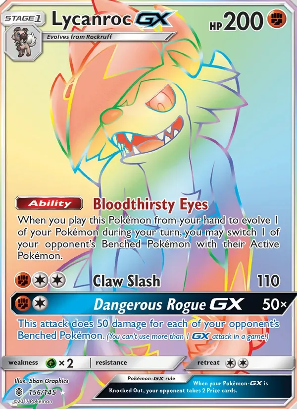 Lycanroc GX, Guardians Rising