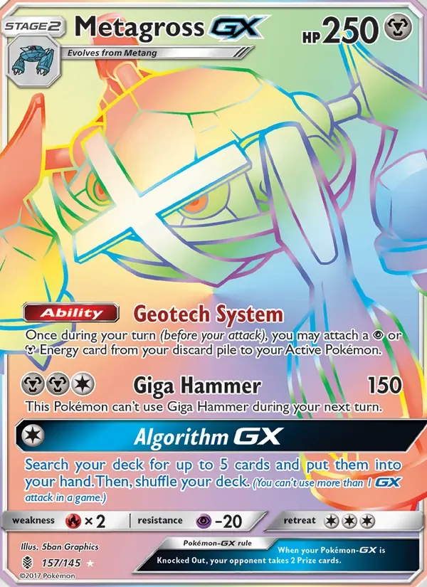 Metagross GX, Guardians Rising