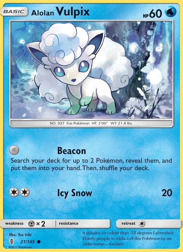 Alolan Vulpix, Guardians Rising