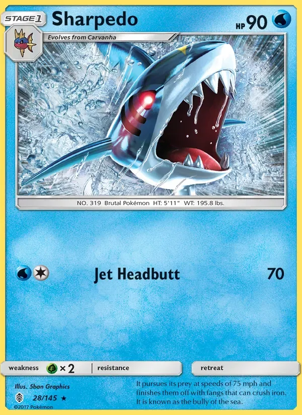 Sharpedo, Guardians Rising