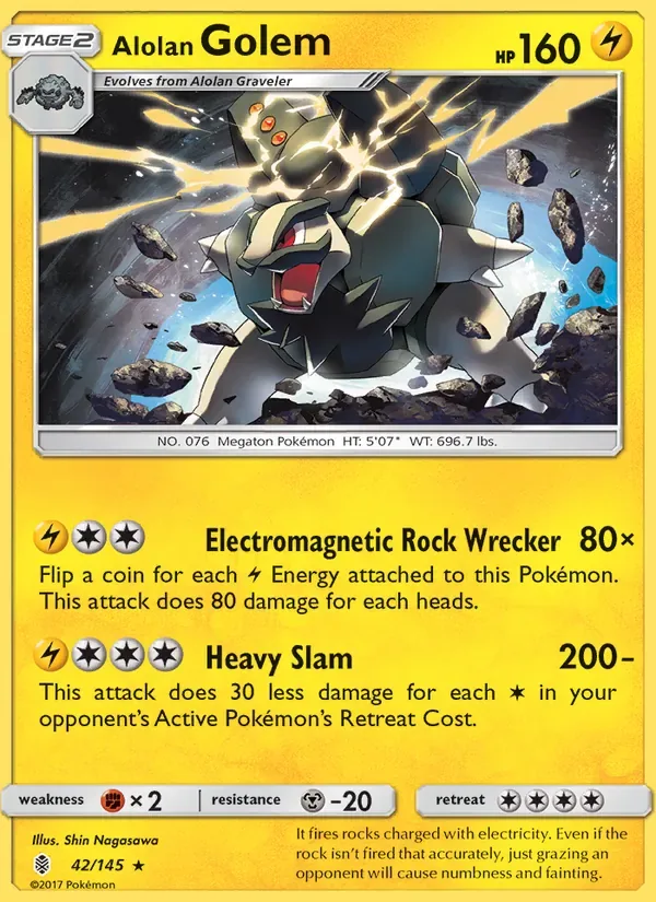 Alolan Golem, Guardians Rising