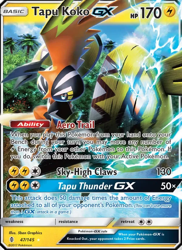 Tapu Koko GX, Guardians Rising