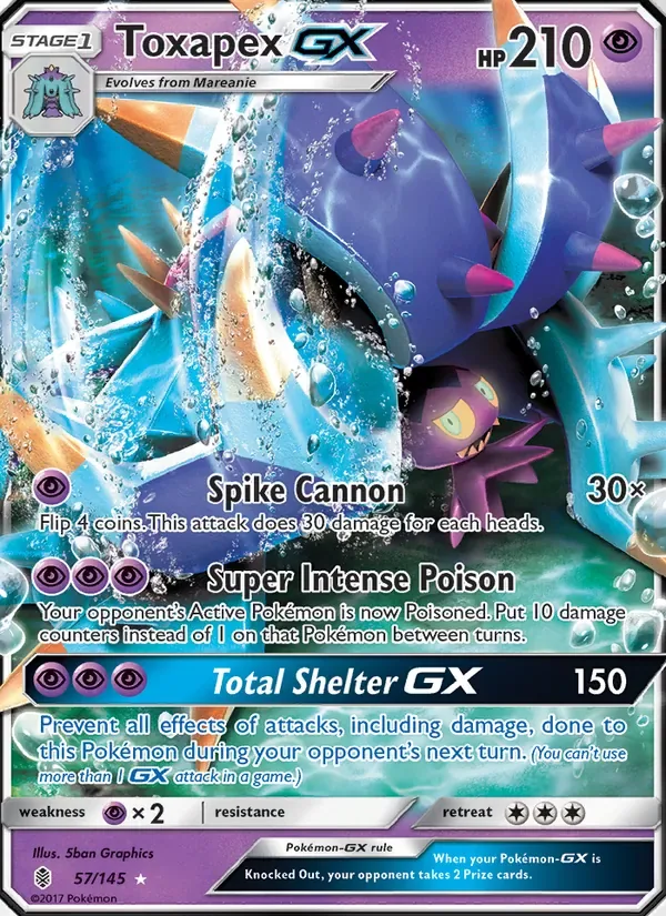 Toxapex GX, Guardians Rising