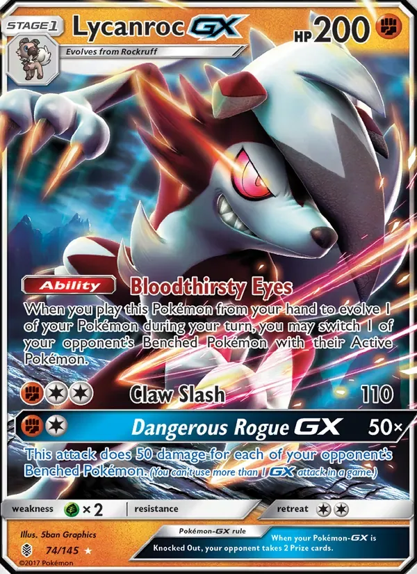 Lycanroc GX, Guardians Rising