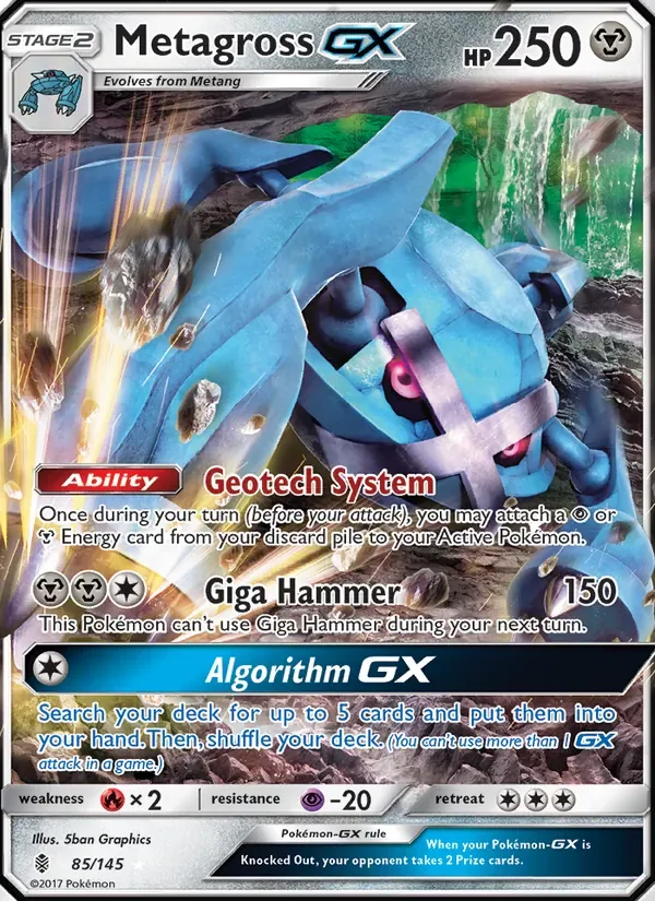 Metagross GX, Guardians Rising