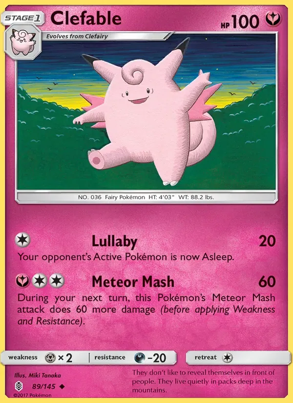 Clefable, Guardians Rising