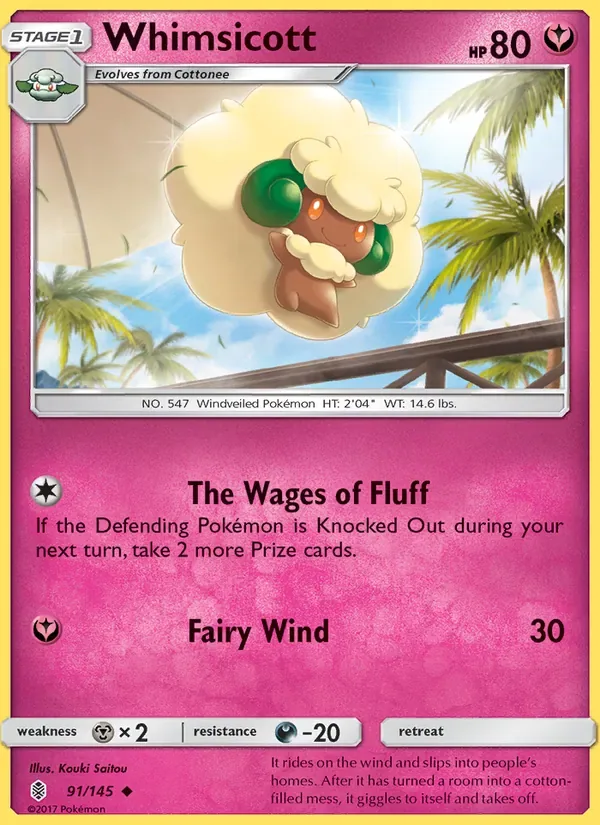Whimsicott, Guardians Rising