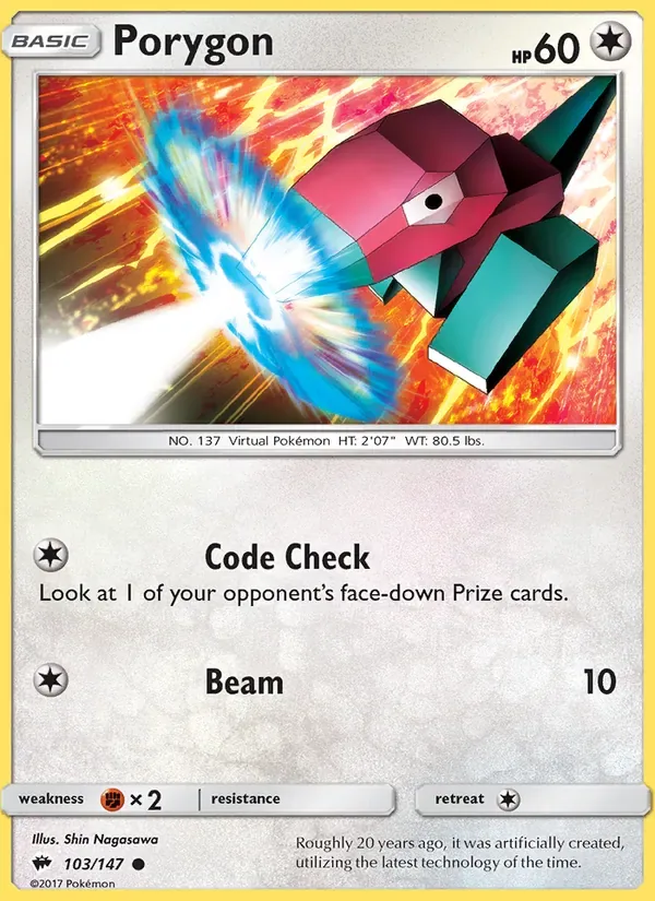 Porygon, Burning Shadows