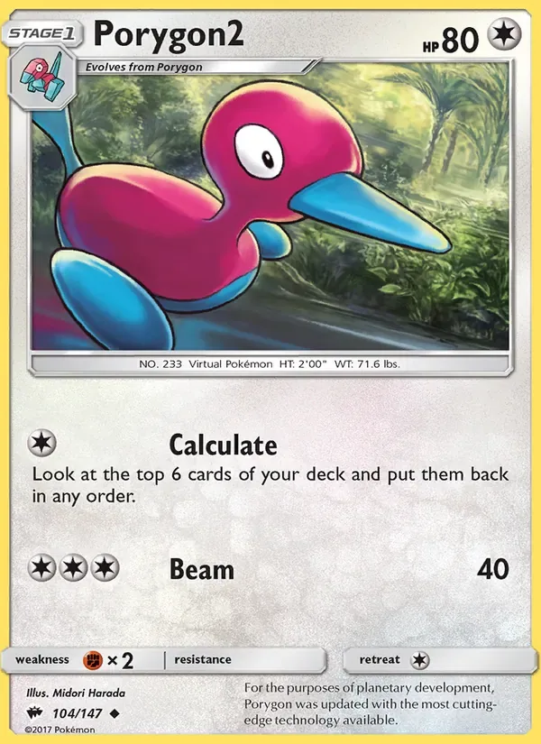 Porygon2, Burning Shadows