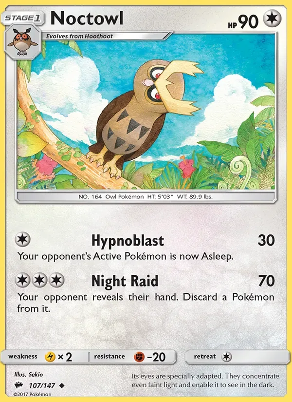 Noctowl, Burning Shadows