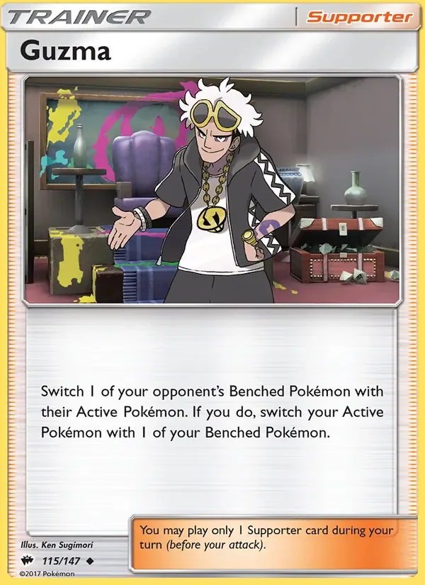 Guzma, Burning Shadows