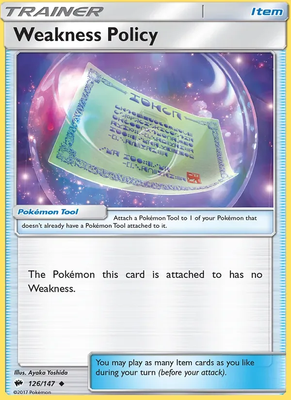 Weakness Policy, Burning Shadows