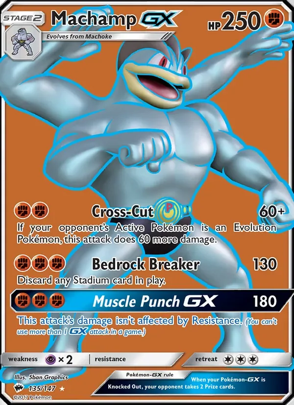 Machamp GX, Burning Shadows