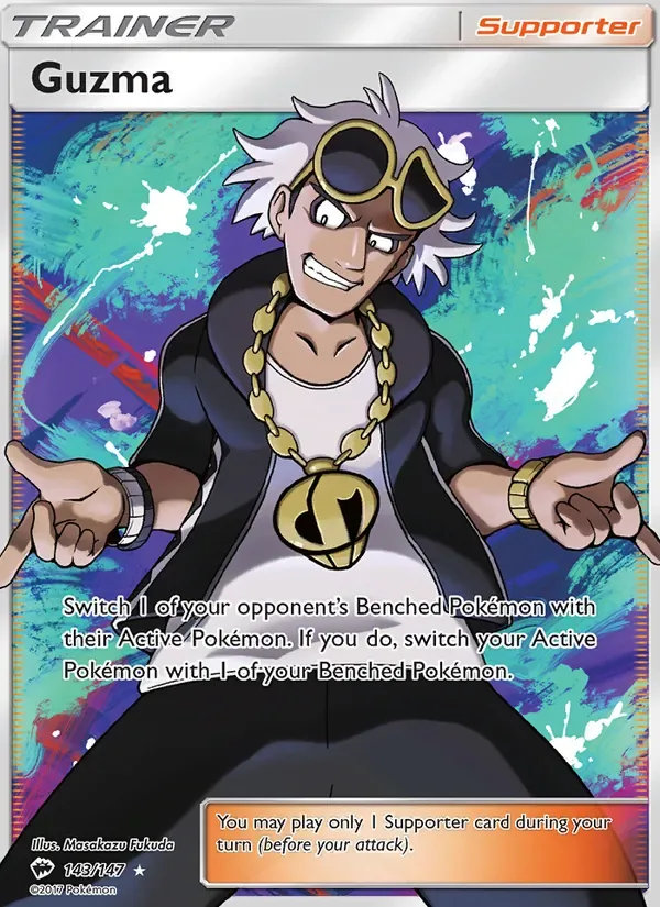 Guzma, Burning Shadows