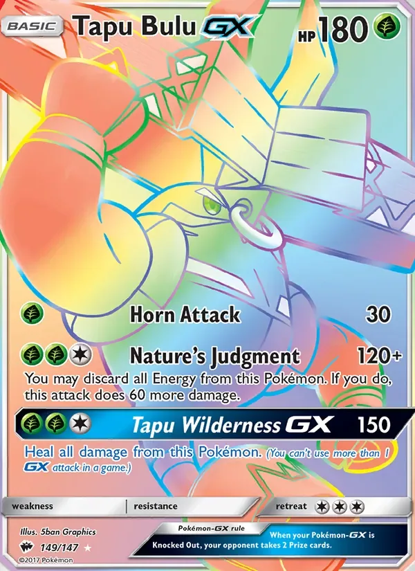 Tapu Bulu GX, Burning Shadows