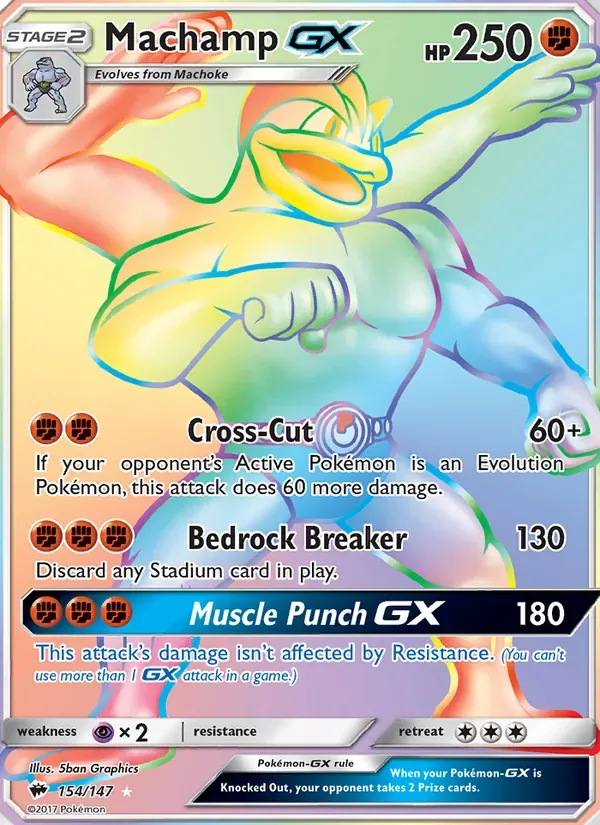 Machamp GX, Burning Shadows