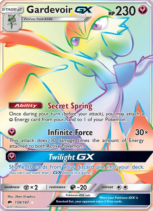 Gardevoir GX, Burning Shadows