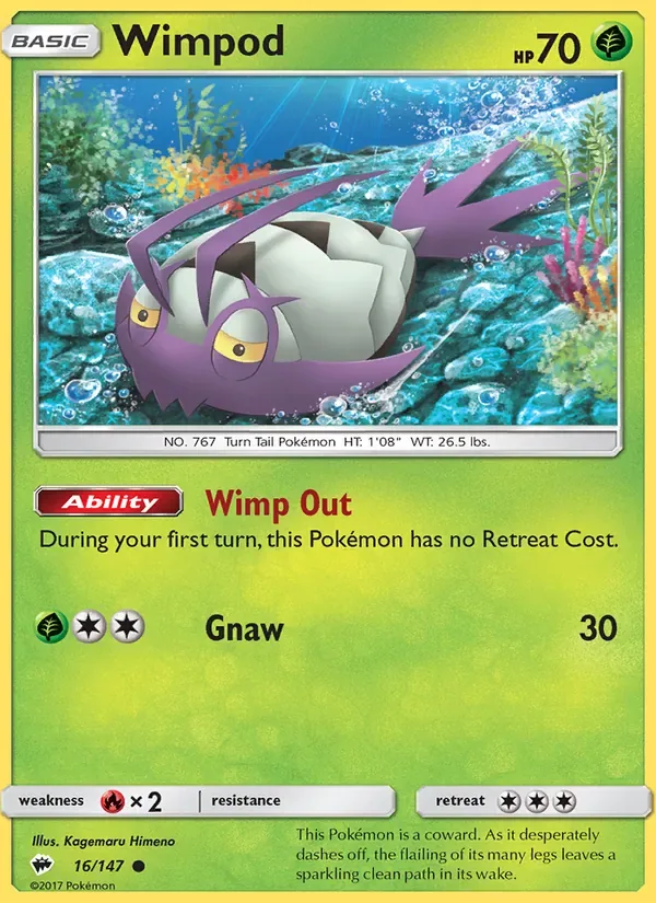 Wimpod, Burning Shadows