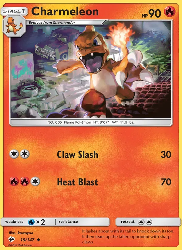 Charmeleon, Burning Shadows