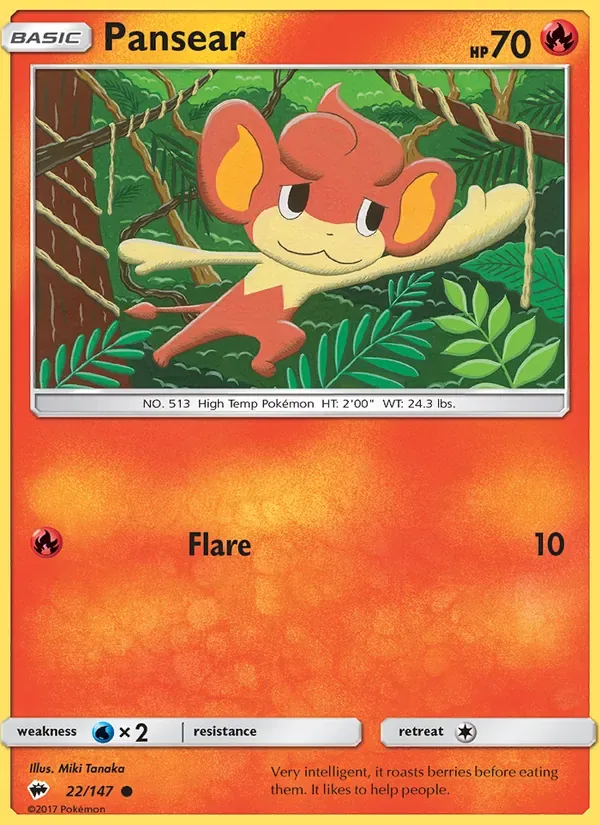 Pansear, Burning Shadows