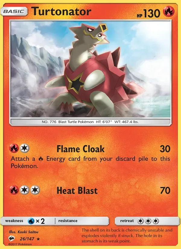 Turtonator, Burning Shadows