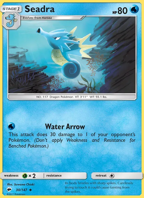 Seadra, Burning Shadows