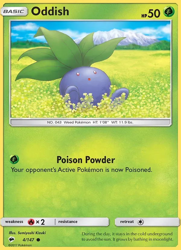Oddish, Burning Shadows