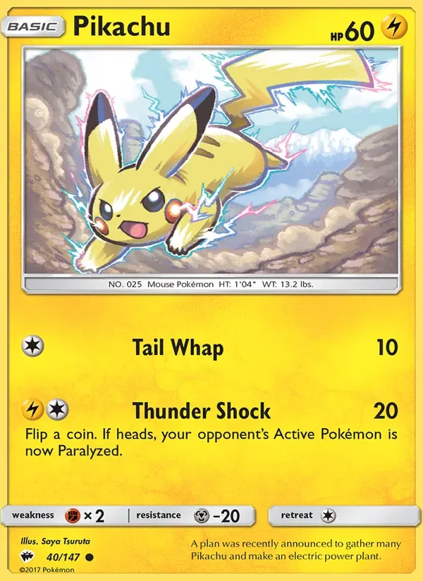 Pikachu, Burning Shadows