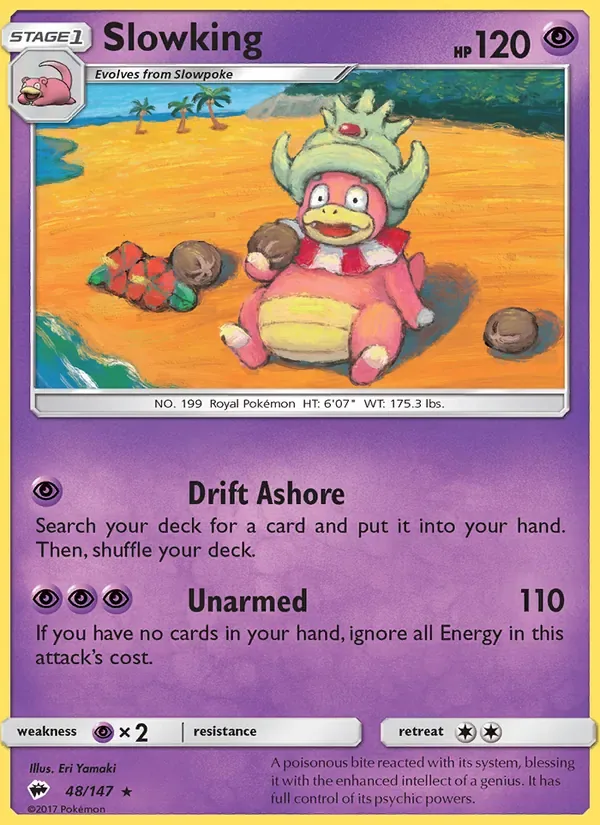 Slowking, Burning Shadows