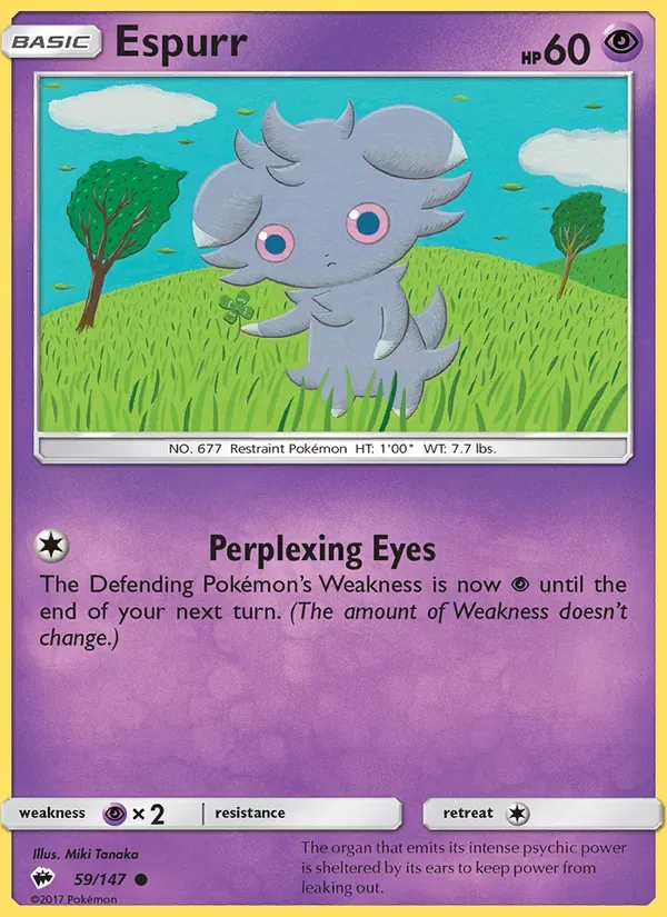 Espurr, Burning Shadows