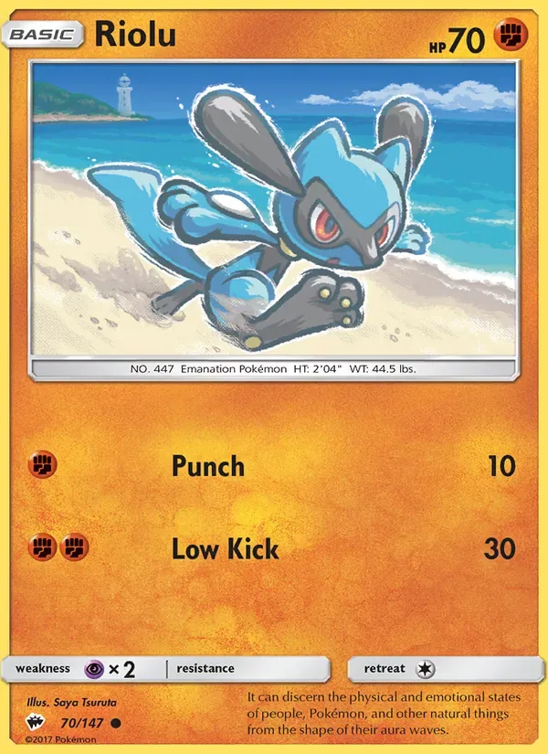 Riolu, Burning Shadows
