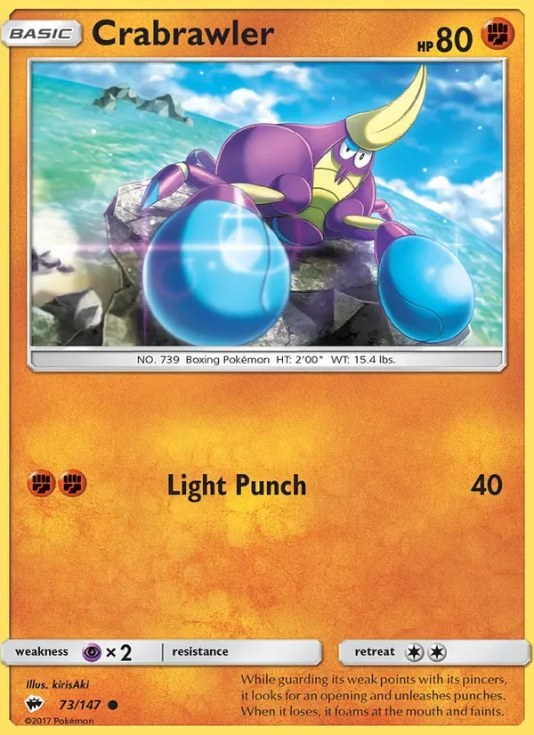 Crabrawler, Burning Shadows