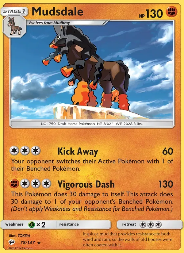 Mudsdale, Burning Shadows