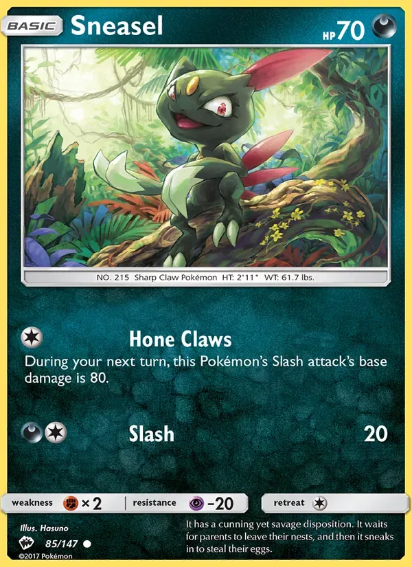 Sneasel, Burning Shadows