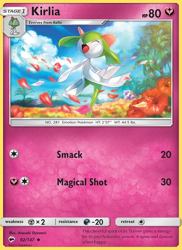 Kirlia, Burning Shadows