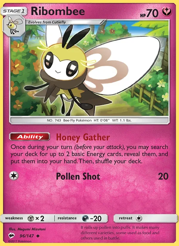 Ribombee, Burning Shadows