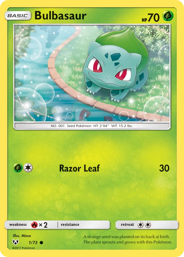 Bulbasaur, Shining Legends