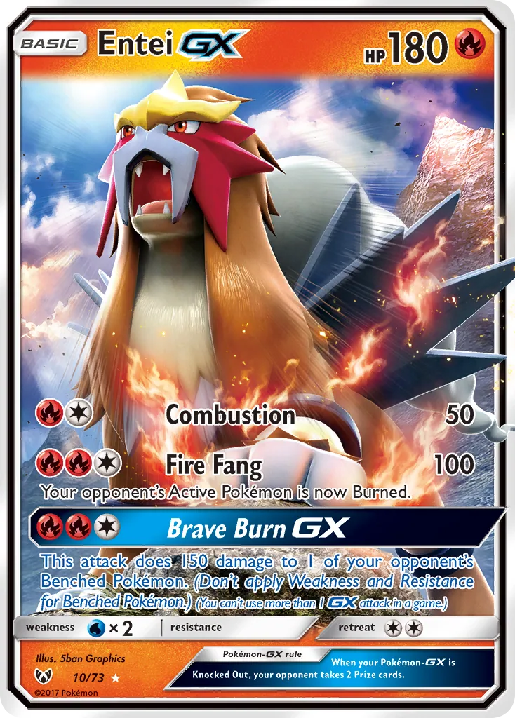 Entei-GX, Shining Legends