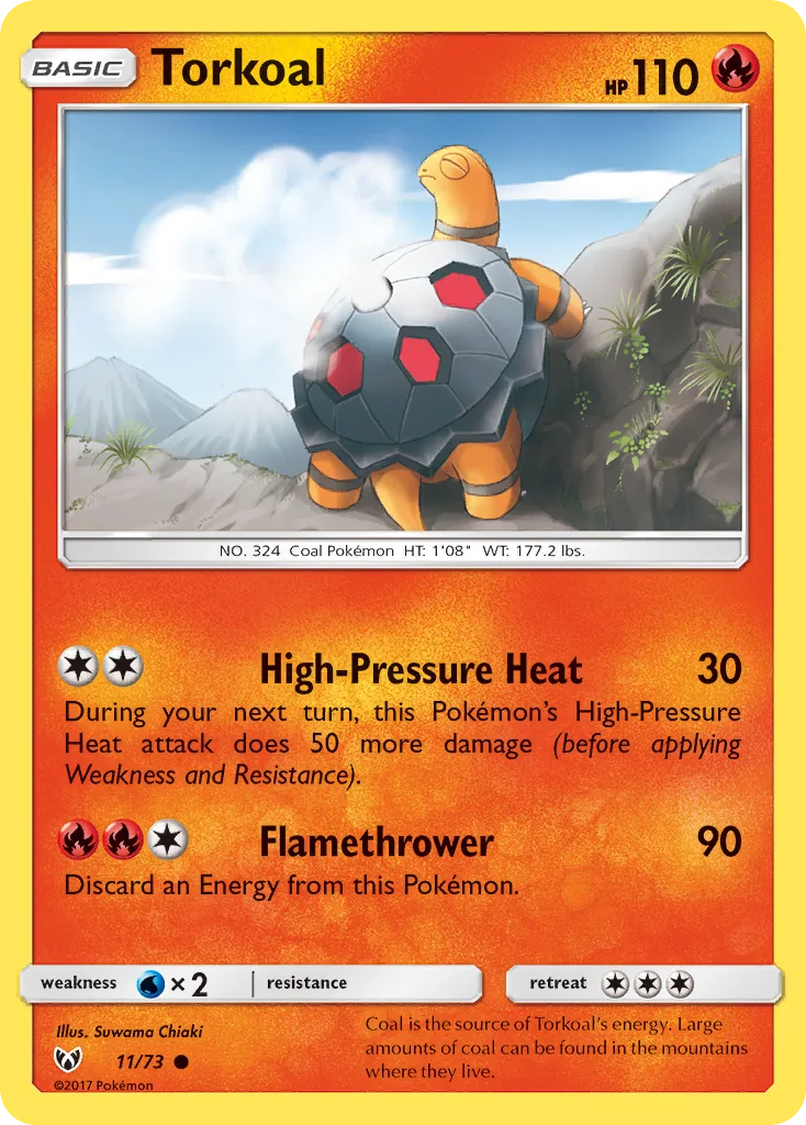 Torkoal, Shining Legends