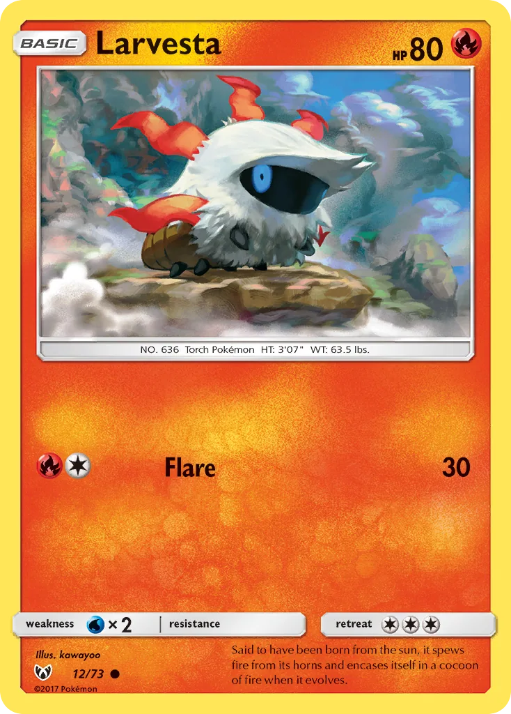 Larvesta, Shining Legends