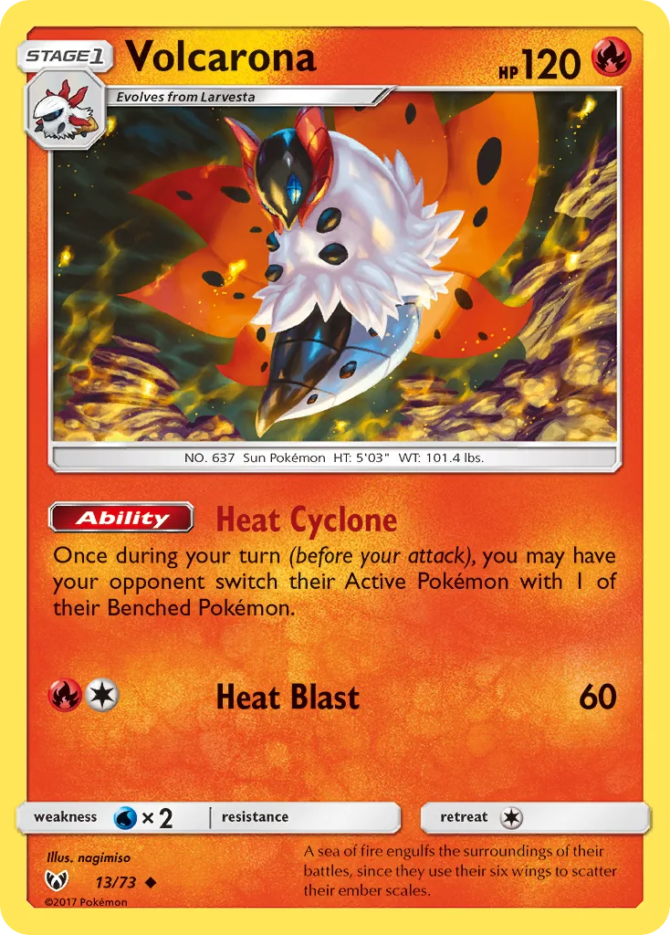 Volcarona, Shining Legends