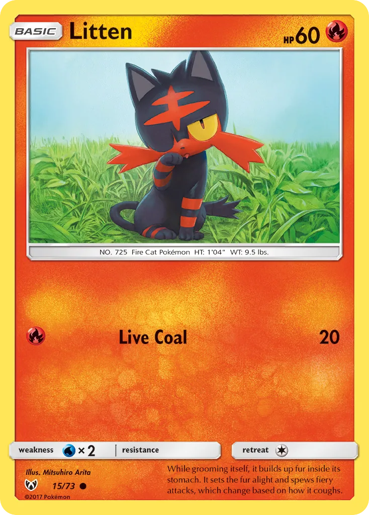 Litten, Shining Legends