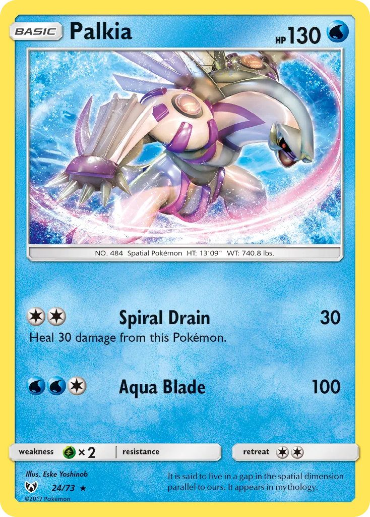 Palkia, Shining Legends