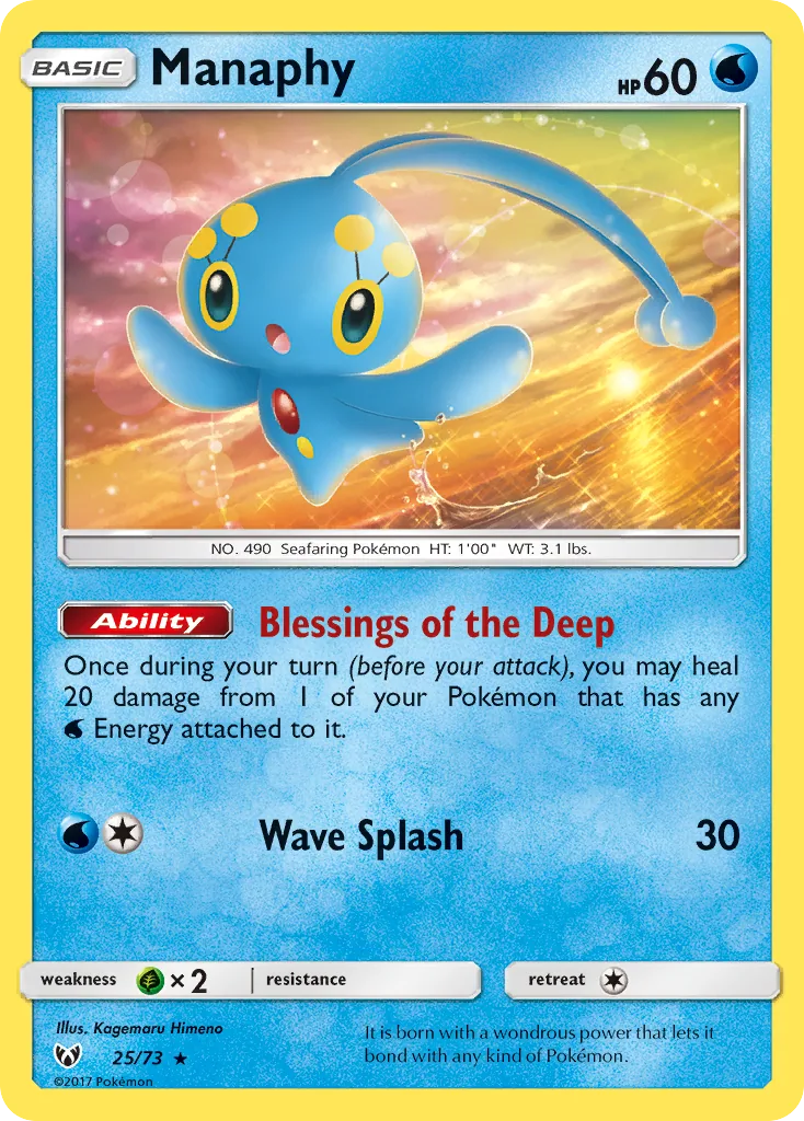 Manaphy, Shining Legends
