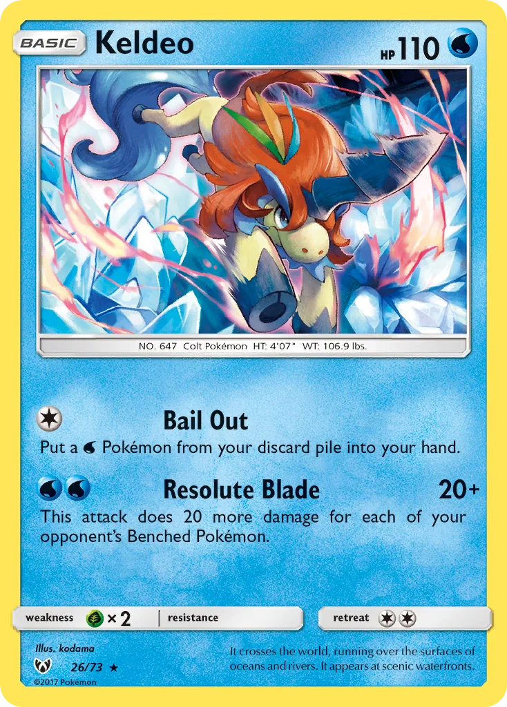 Keldeo, Shining Legends