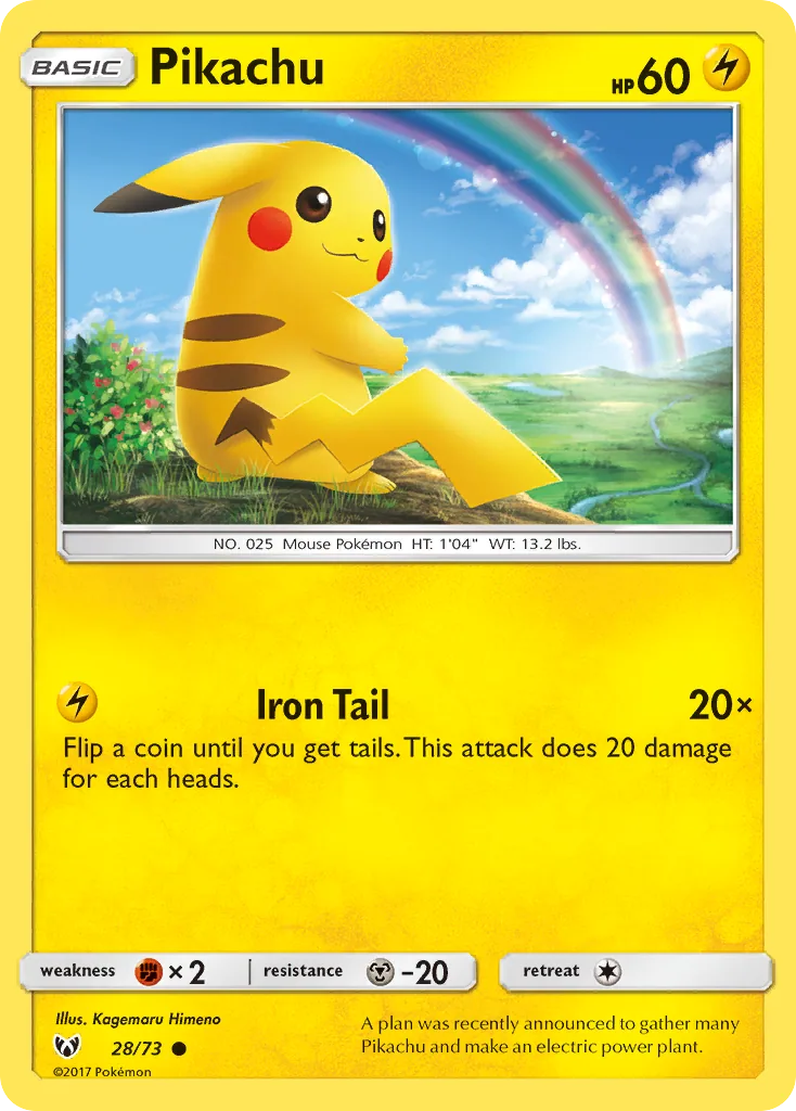Pikachu, Shining Legends